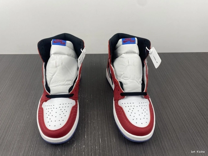 1st Kicks Air OG 555088-602 Origin Story 1 Jordan High Retro 0702
